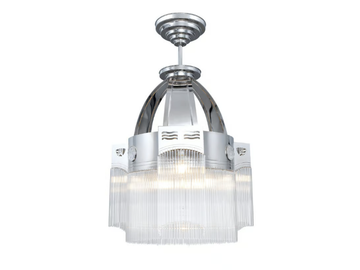 METROPOLITAN IV - Handmade brass chandelier by Patinas Lighting - view 3